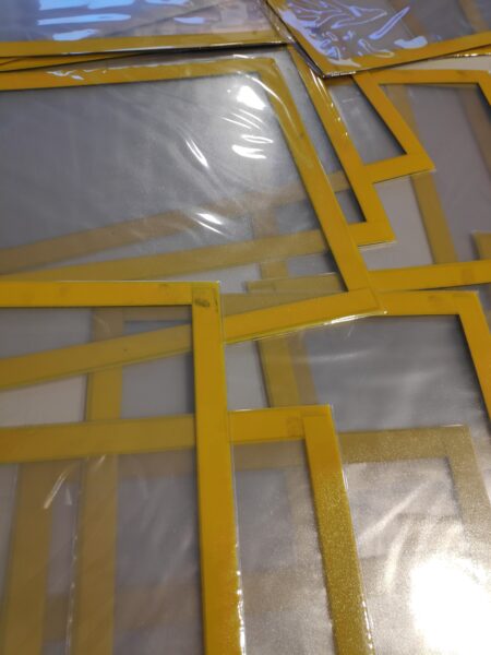 After reviewing the yellow frames - 7 cartons are completely useless.