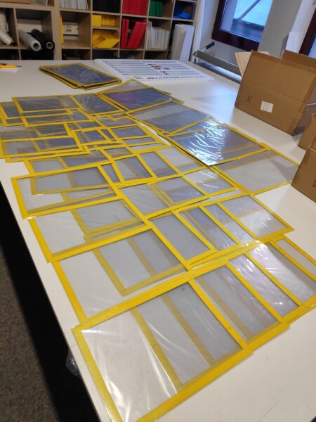 After reviewing the yellow frames - 7 cartons are completely useless.